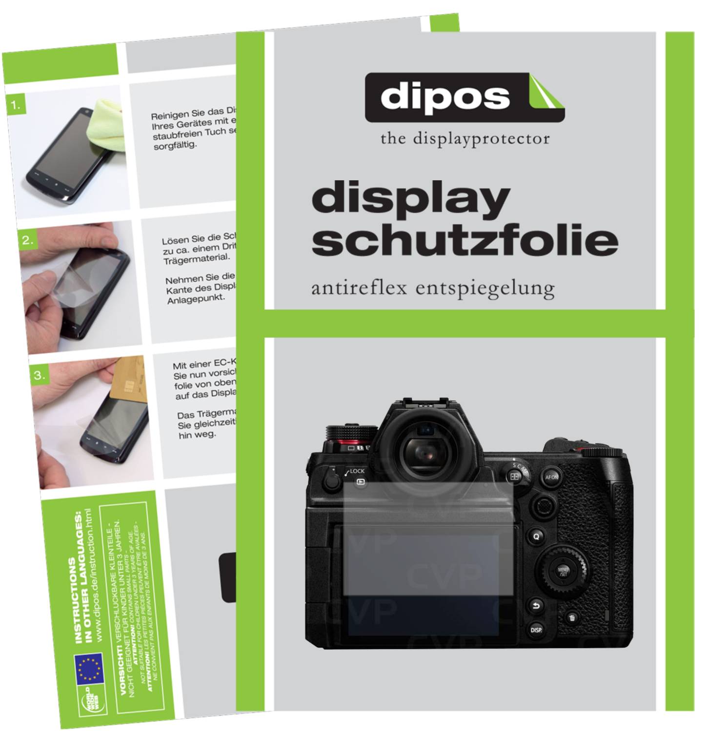6x Displayschutzfolie für Leica M-E Schutzfolie Klar Folie Displayfolie
