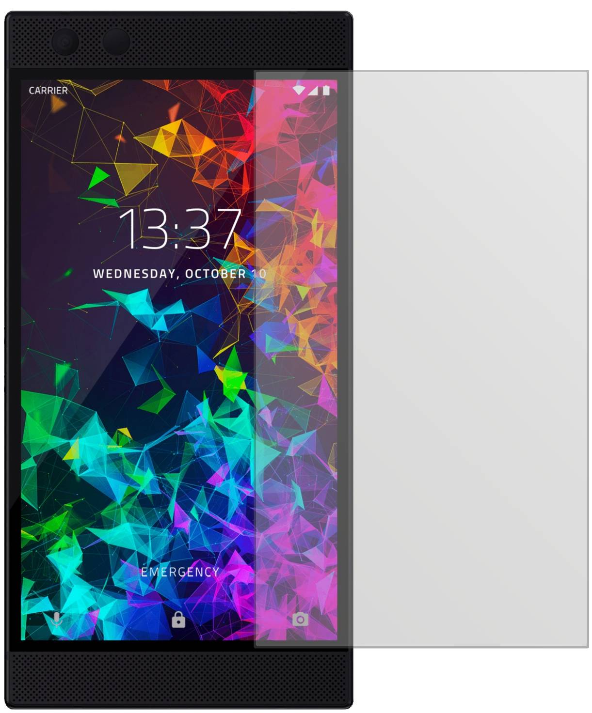 Dipos Pellicola Protettiva Antiriflesso Per Razer Phone 2 – 2 Pezzi – Made In Germany – Opaca E Anti-impronte - 2