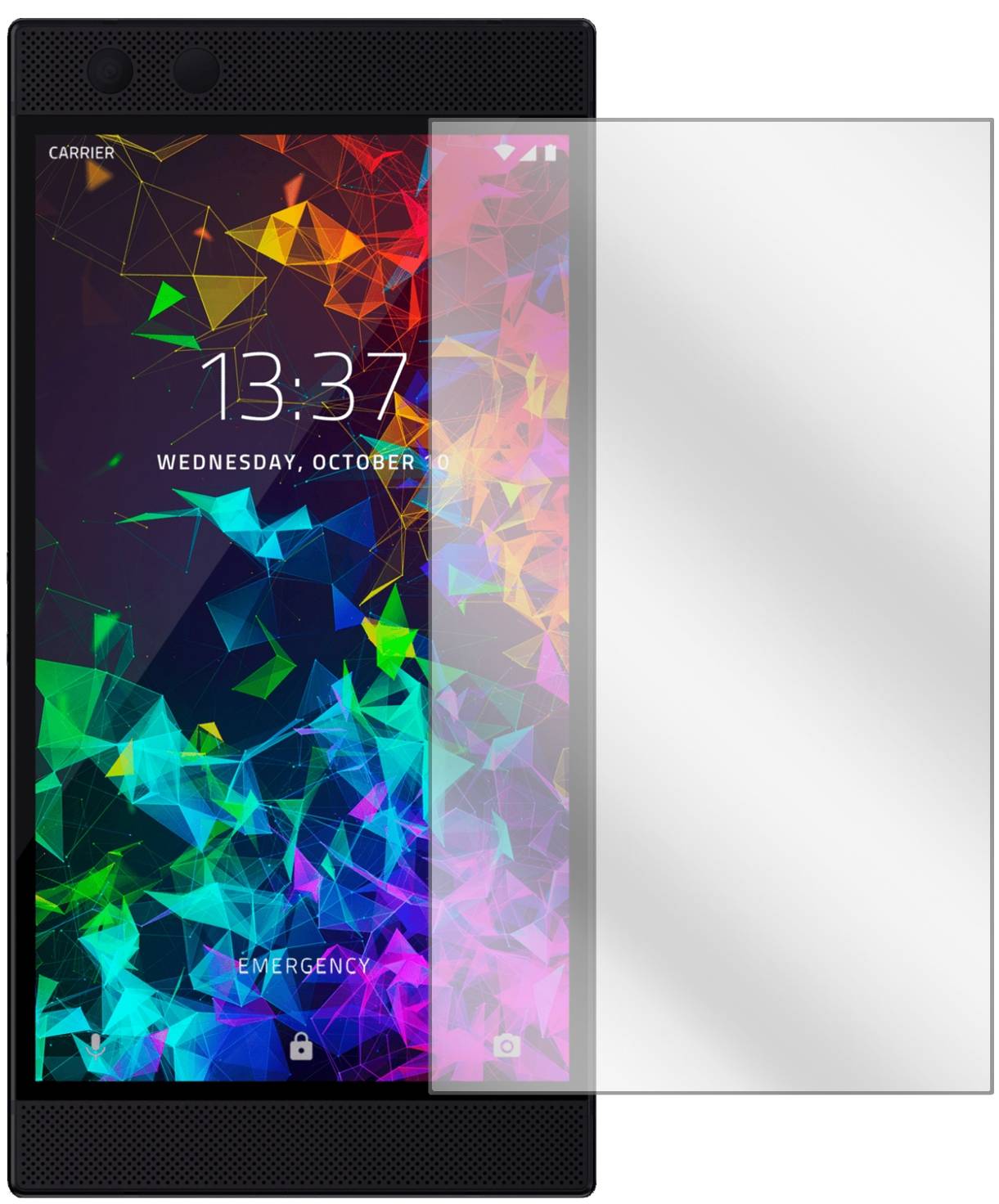 dipos I 2X Protector de Pantalla Compatible con Razer Phone 2 Vidrio Flexible Cristal Proteccion 9H