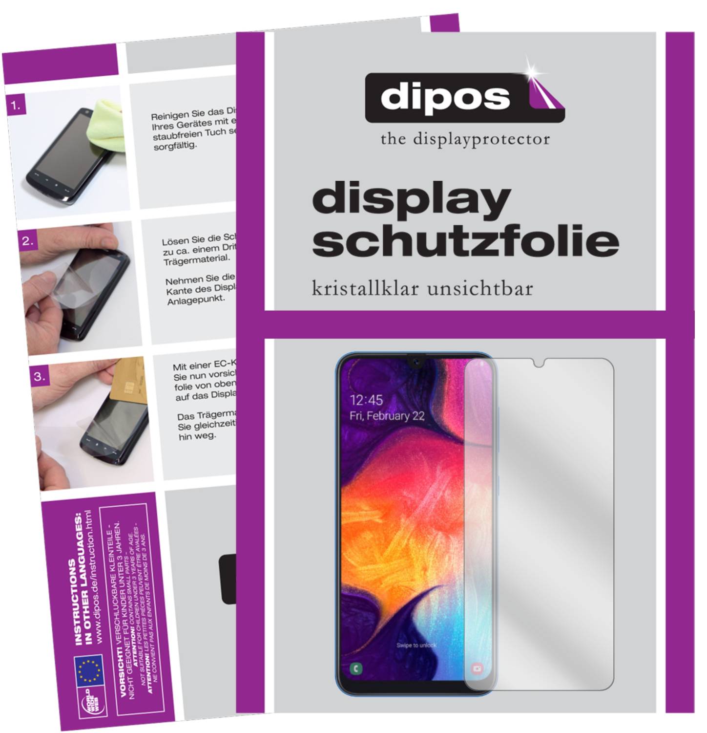 2x Pellicola per Oukitel C 15 Pro Protettiva Protezione Schermo Cristallo dipos
