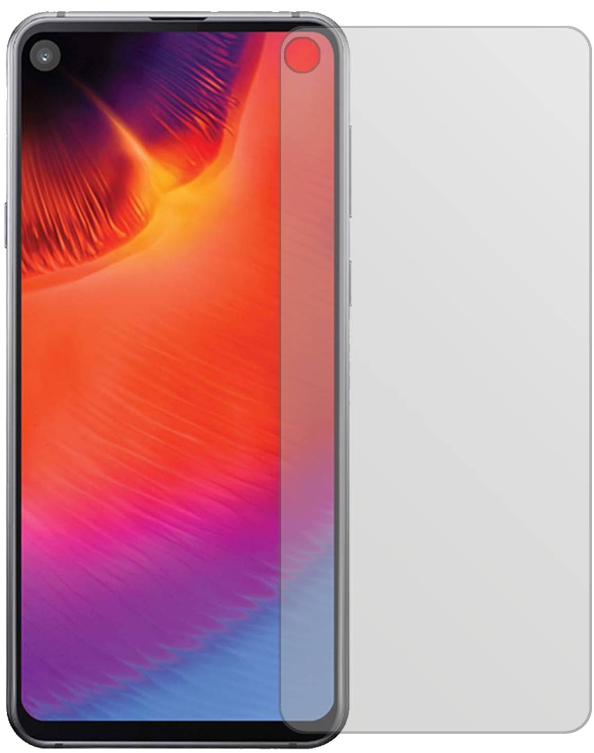 Dipos Pellicola Protettiva Antiriflesso Per Nokia 8.1 – 3x Anteriore + 3x Posteriore, Taglio Laser, Anti-impronta, Made In Germany - 6