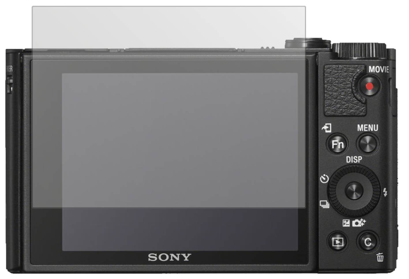 Lámina protectora para Sony dsc-rx10m4 pantalla lámina mate protector de pantalla