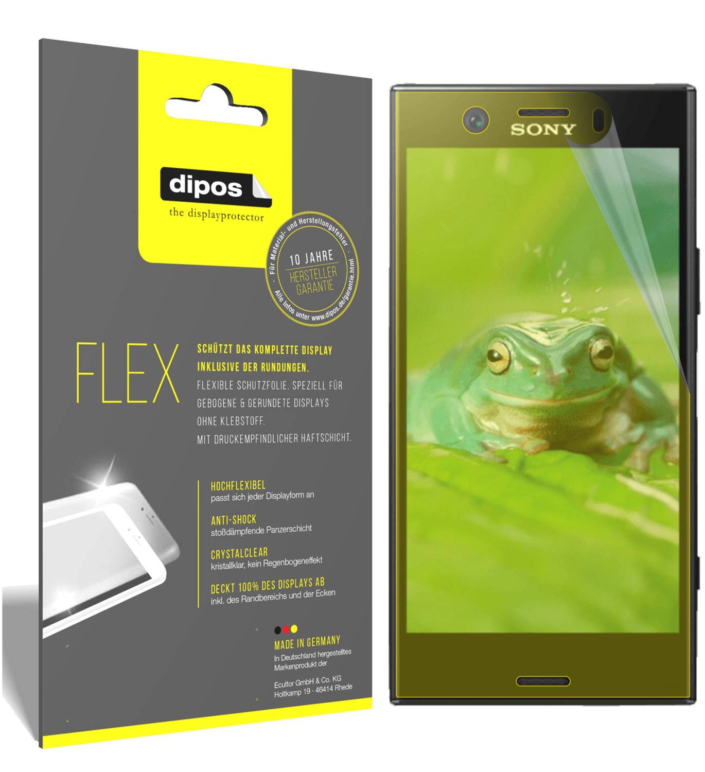 Protection d'écran Sony Xperia XZ1 Compact InvisibleShield HD Dry