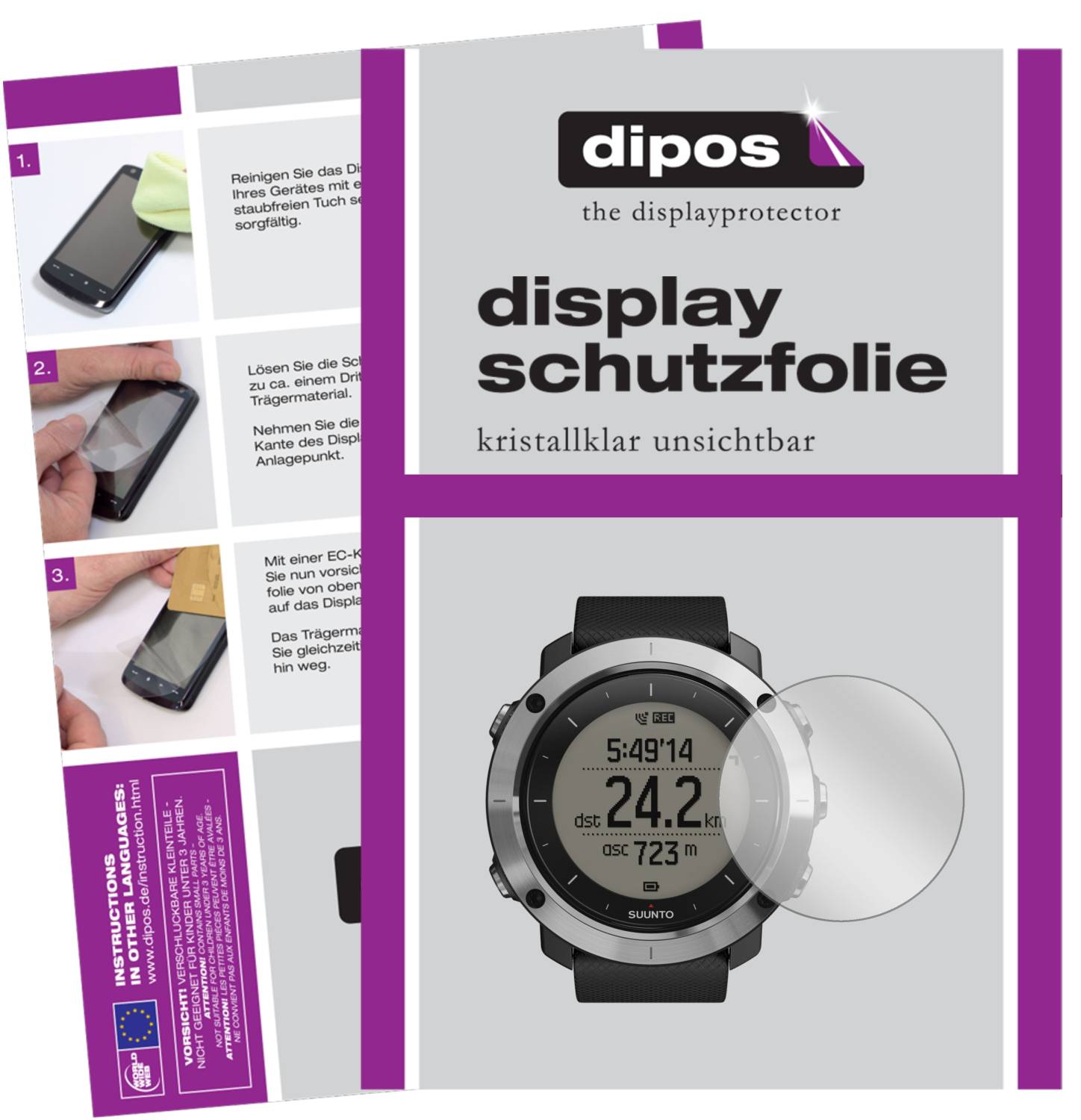 Dipos - 2x Pellicola Protettiva Opaco Compatibile Con Samsung Galaxy Note 10 Plus Protezione Vetro Flessibile 9h 4051837424473