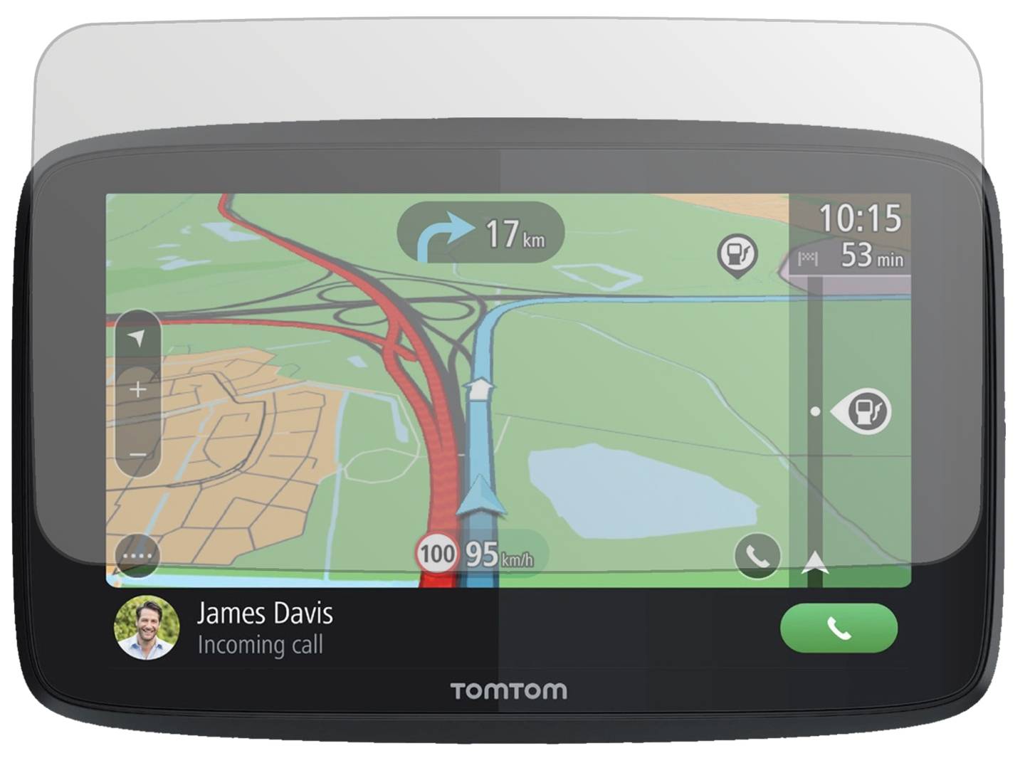 Dipos Displayschutz Für TomTom Go Navigator 7 Zoll - 2x Schutzfolie 9H