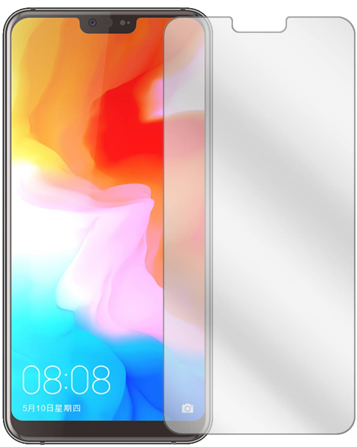 Dipos 2x Pellicola Protettiva Crystalclear Per Ulefone Armor 5 - Protezione Schermo Anti Graffio, Taglio Laser, Made In Germany, Senza Bolle