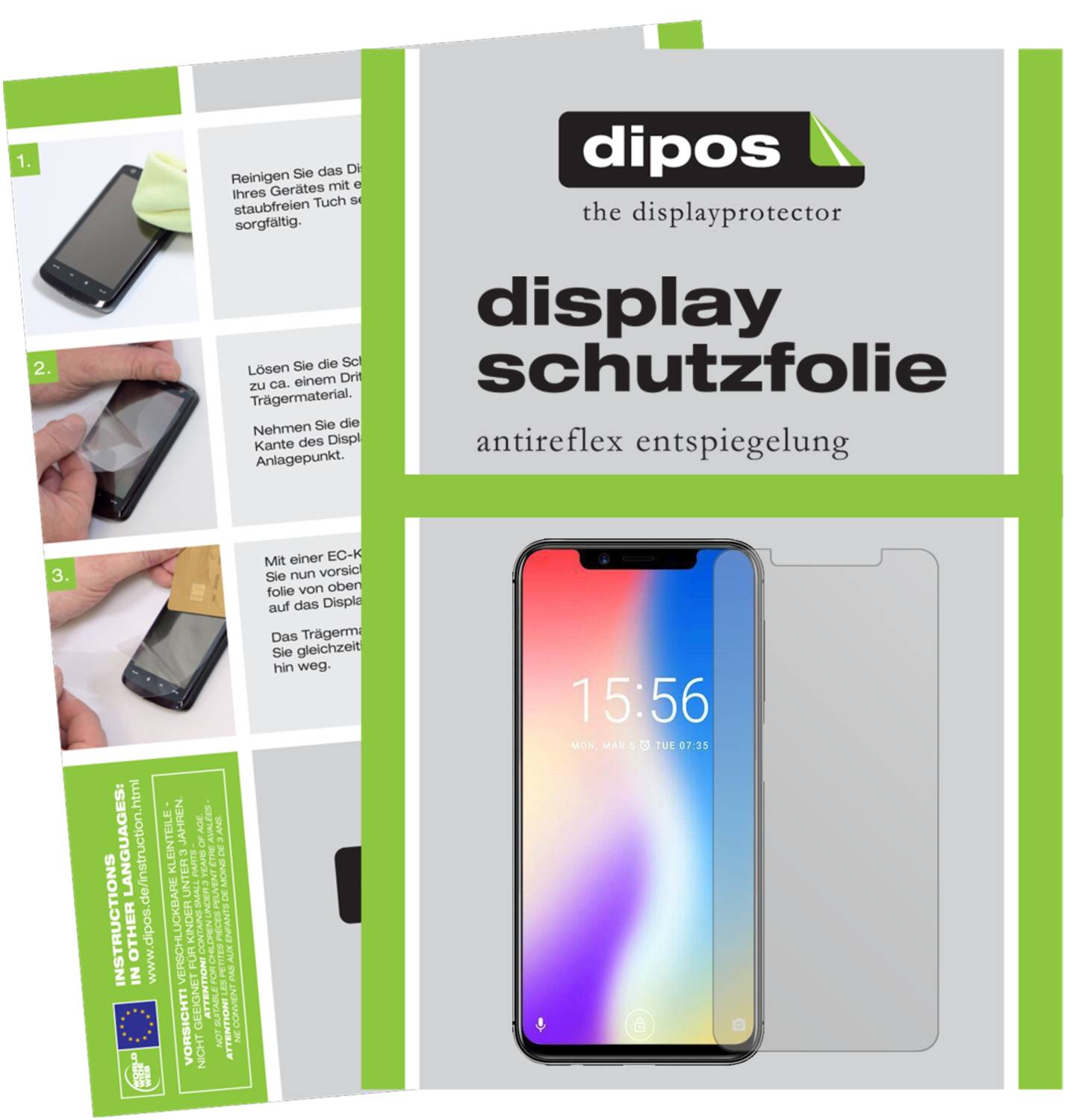 3x Pellicola Protettiva per Garmin eTrex 30x Protezione Schermo Claro Display eB