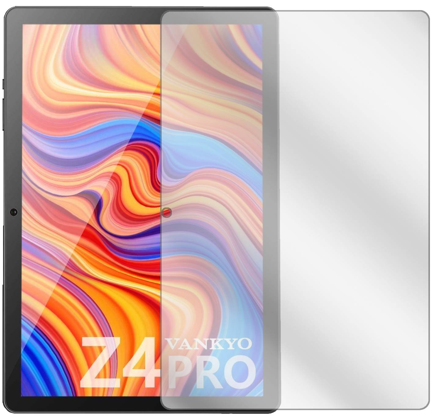 Dipos 2x Pellicola Protettiva In Vetro Per Vankyo MatrixPad Z4 10 Pollici - Crystal Clear, Made In Germany - 5