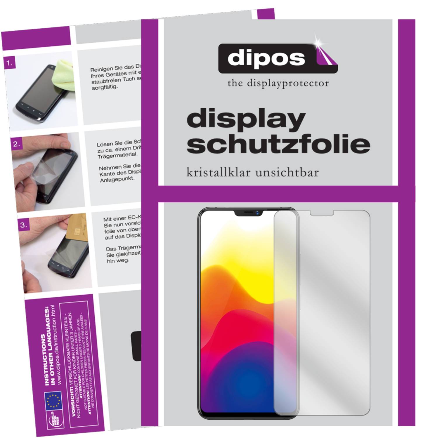 dipos I 6X Pellicola Protettiva Compatibile con Nokia X100