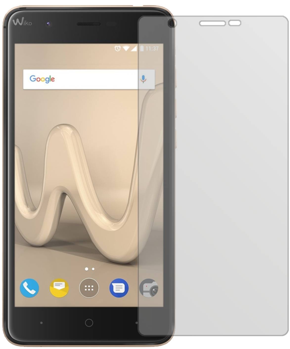dipos I 2X Pellicola Protettiva antiriflesso Compatibile con Wiko Goa Pellicola di Protezione