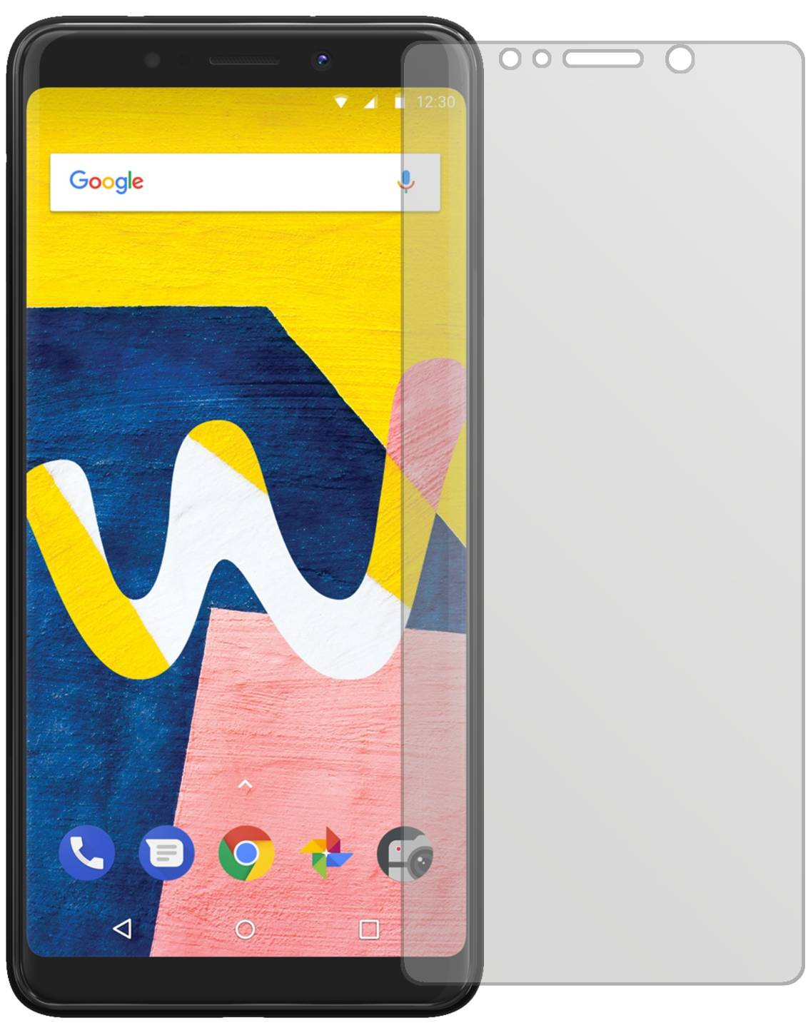 REY Pack 3X Pellicola Salvaschermo Per Nokia 2.1 (Nokia 2 2018), Vetro Temperato, Di Qualità Premium - Foto 6