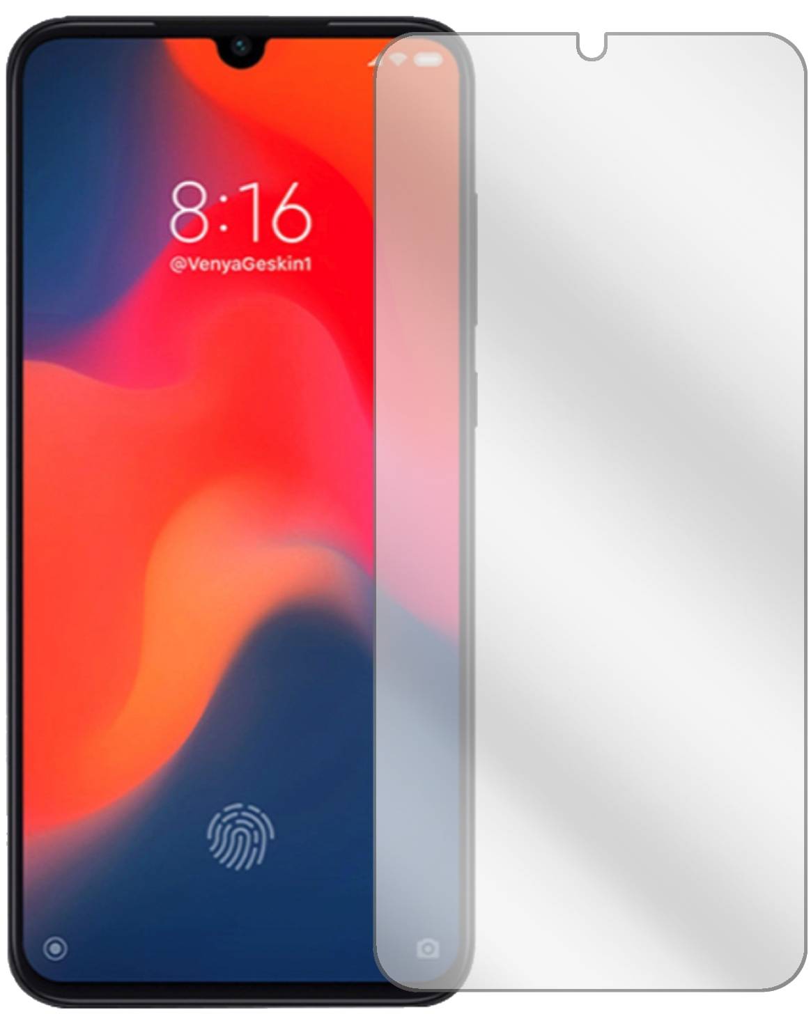 dipos - 6x Pellicola Protettiva Compatibile Con Xiaomi Mi Cc9e