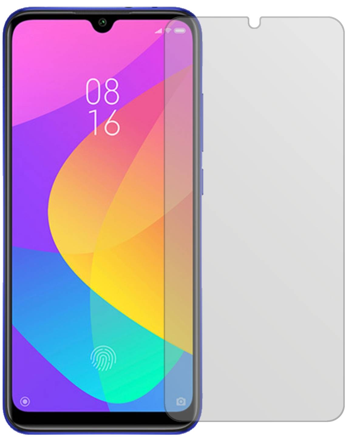 Dipos Pellicola Protettiva Antiriflesso Per Xiaomi Mi A3 (Confezione Da 2) - Opaca, Anti-Impronta, Taglio Laser, Made In Germany