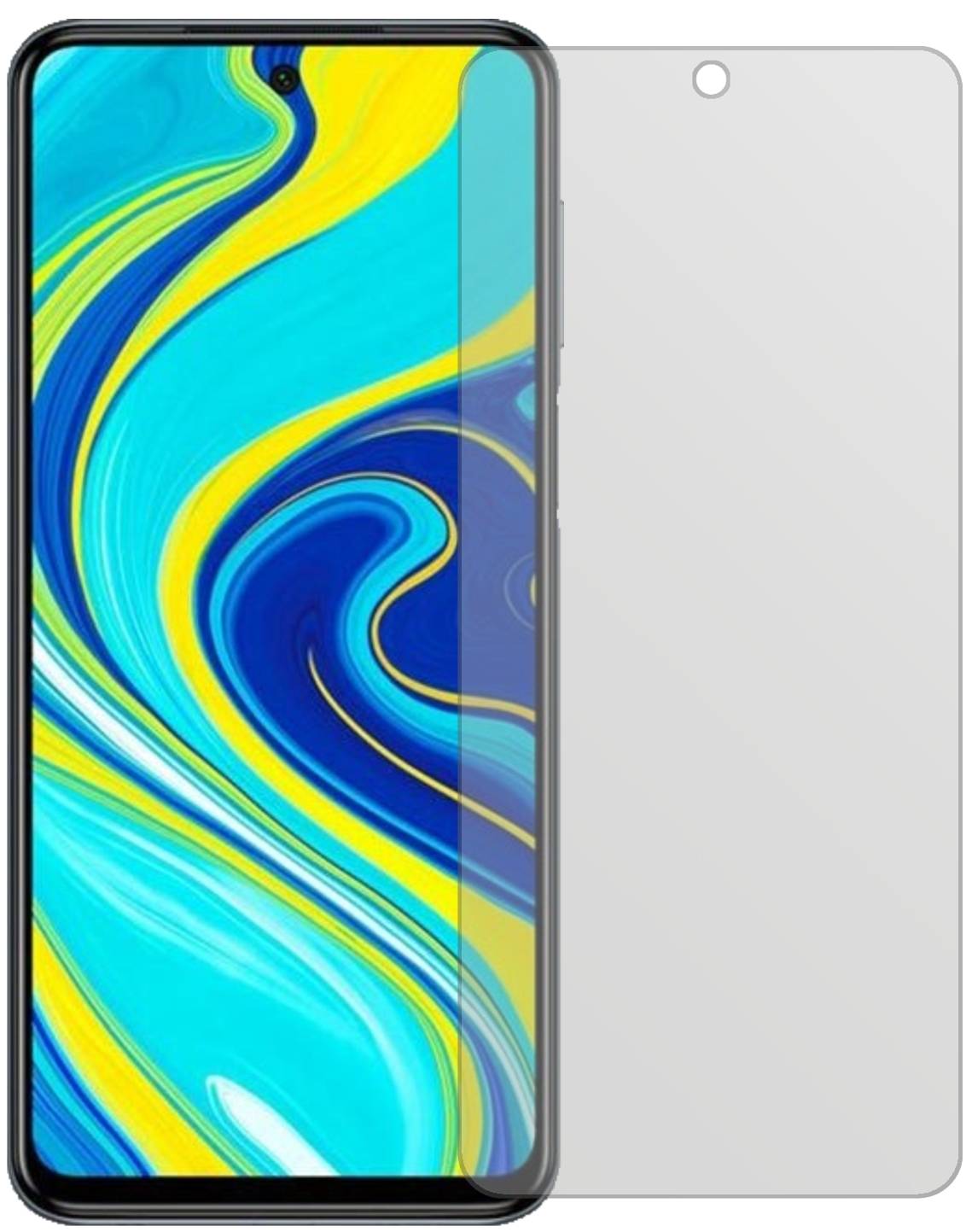 Dipos 2 Pellicole Protettive Antiriflesso Per Xiaomi Redmi Note 9S - Opache, Antigraffio, Made In Germany